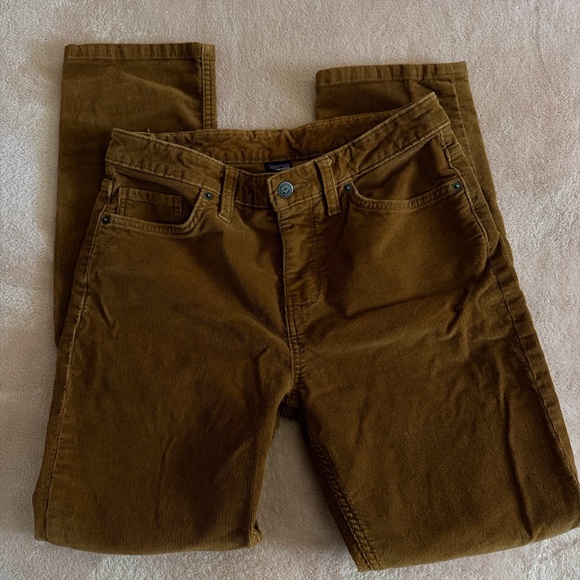 women’s patagonia corduroy brown pants - Picture 3 of 4